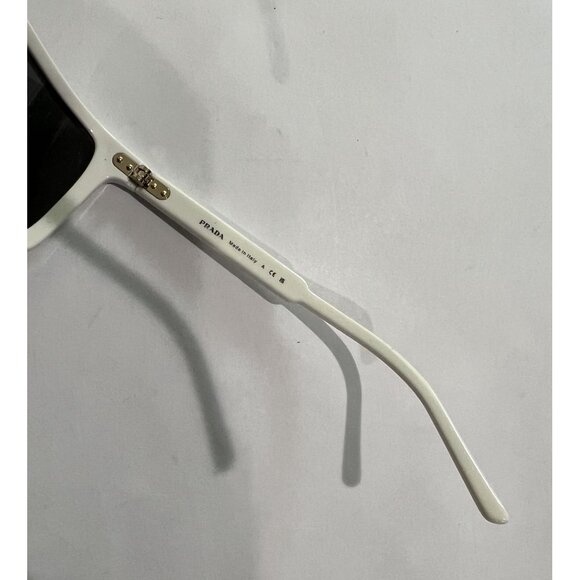Prada SPR A11 Sunglasses in White main image 6